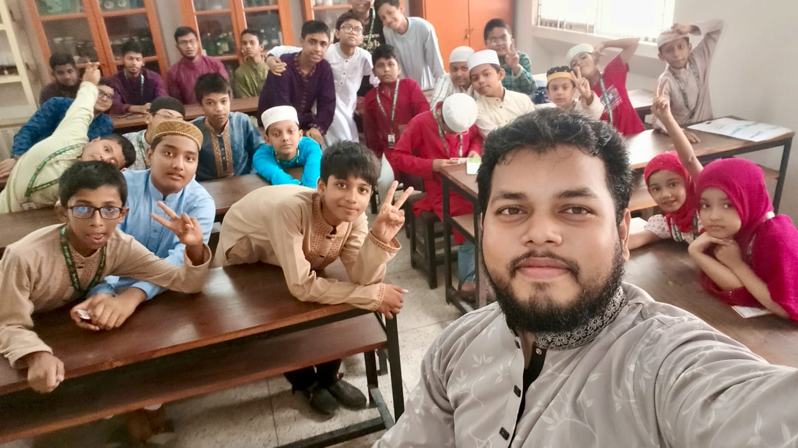 সাপ্তাহিক ক্বিরাত প্রশিক্ষণ ক্লাস শেষে ❤️